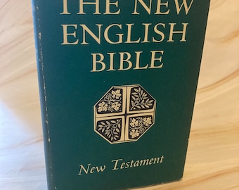 Stara Nowa Angielska Biblia Nowego Testamentu w twardej oprawie z 1961 r. - (Ref. X128)