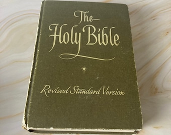 Illustrated Holy Bible Revised Standard Version 1971 - Hardcover Picture Album - (Ref X79)