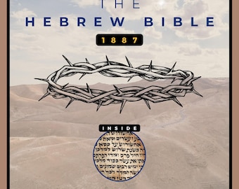 1887 Hebrew Bible PDF Download eBook
