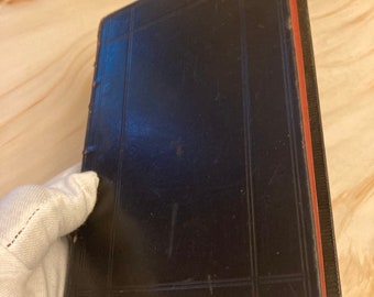 1873 Book of Common Prayer – Antiek psalmboek – Victoriaans christelijk gebedenboek – Ref x334