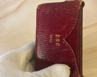 1916 Mini Common Prayer and Hymns book set - Ref x319