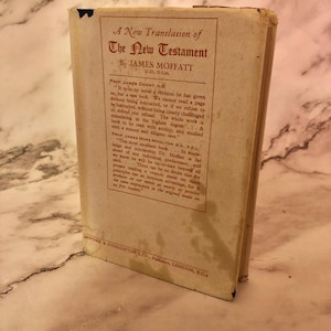 A New Translation of The New Testament 1946 - Small vintage Bible - Ref x508