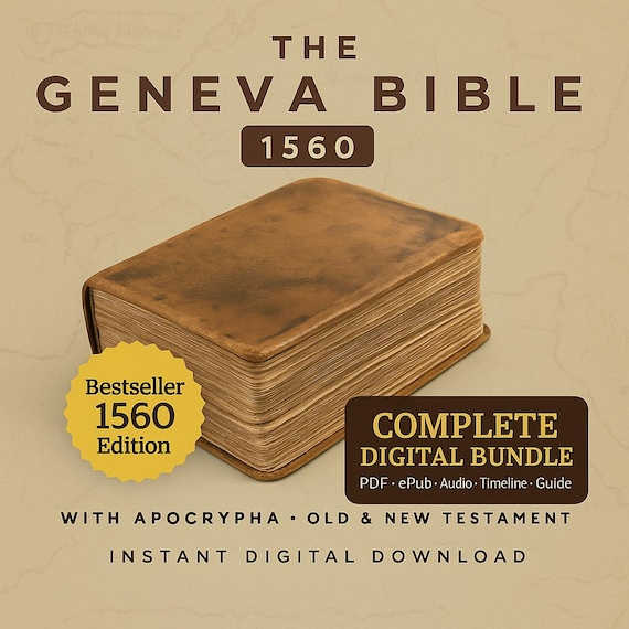 1560年版ジュネーブ聖書（外典付き） – ヴィンテージデジタル電子書籍