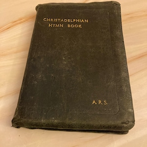 1942 Christadelphian hymn book - Christian hymns - (ref x170)