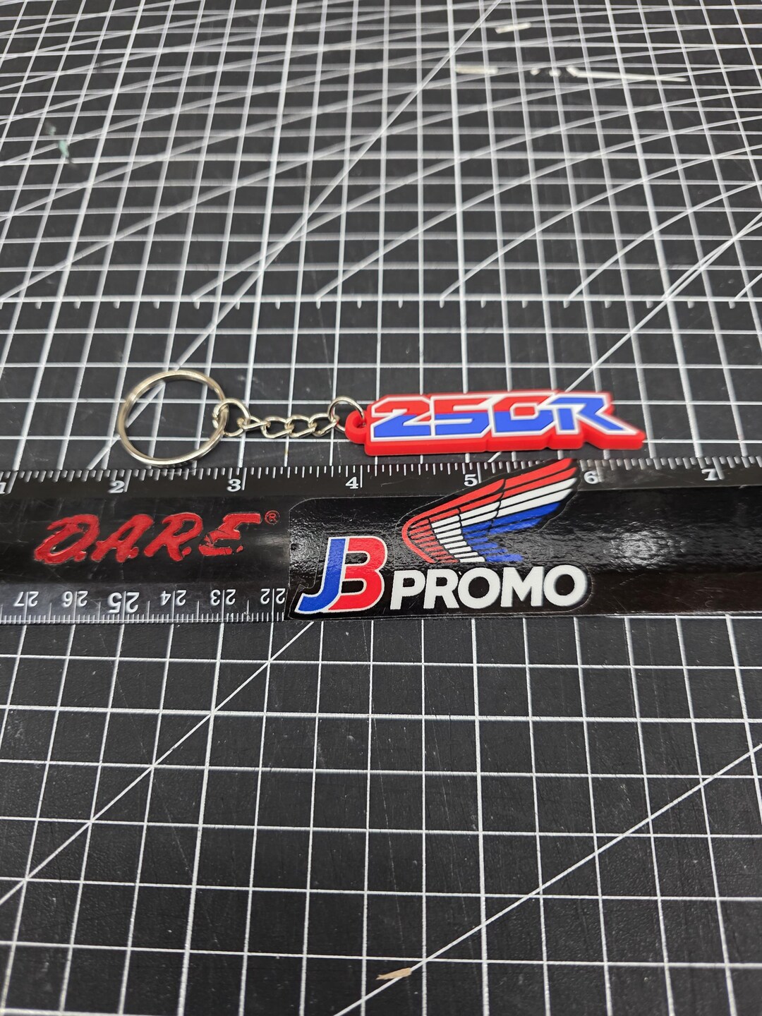 Honda ATC 250R TRX Silacone Key Chain Atc250r Hondaline Atv 4 Wheeler 3 ...