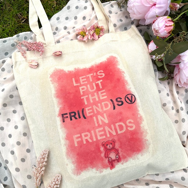 BTS Taehyung Friends tote bag Tragetasche