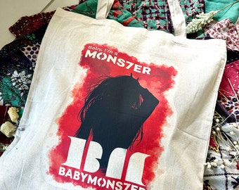 Babymonster Sheesh Batter up tote bag Tragetasche