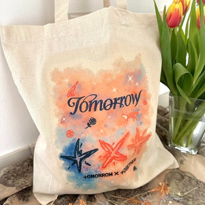 TXT Tomorrow and Together tote bag Tragetasche