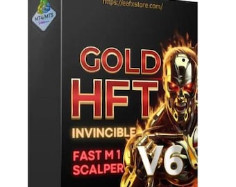 Gold HFT M1 EA v6.4 MT4 – Profitable Scalping Bot for xauusd | Best Forex Trading Robot | Gold Scalping EA for MT4 | pure ecn account needed