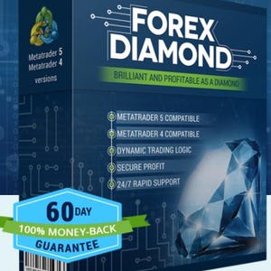 Forex Diamond EA MT4 - Diamond Trading Robot Expert Advisor - MetaTrader 4 Forex System - Automated Trading Bot - Professional EA Strategy