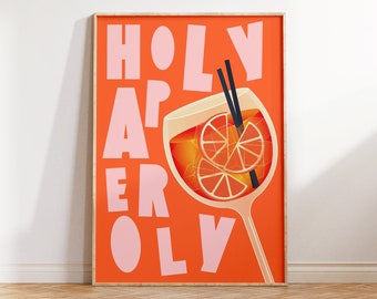 Holy Aperoly poster | DIN format | digital download