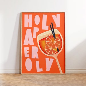 Holy Aperoly poster | DIN format | digital download