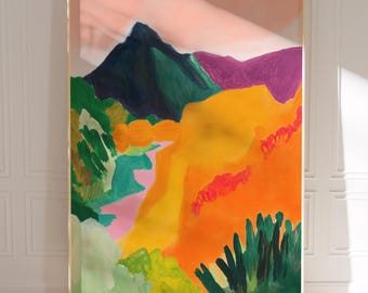 い と♡ Reading Woman Art Print | Book Poster | Feminine Cozy Wall Art