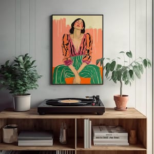 feminist poster | eclectic female empowerment art print