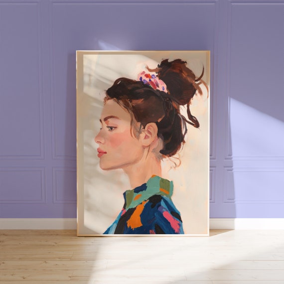 woman poster | feminist poster | female wall art | female empowerment | eclectic feminist gallery wall art | modern female art