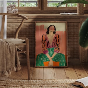 feminist poster | eclectic female empowerment art print