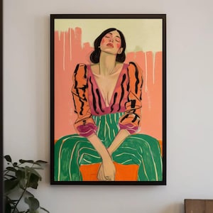 feminist poster | eclectic female empowerment art print
