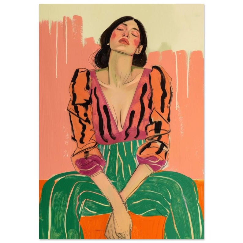 feminist poster | eclectic female empowerment art print