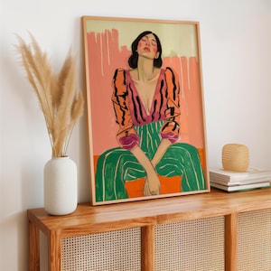 feminist poster | eclectic female empowerment art print