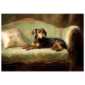 dachshund poster