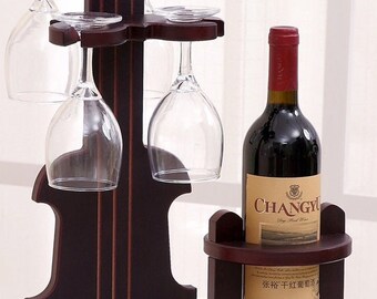 Laser Cut Wooden Wine Rack CNC Router Template DWG File Laser Cut File ...