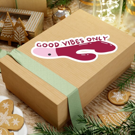 Good Vibes Only Sticker Funny Vibrator Self Care Gift for Her Self Love  LGBTQ Gag Gift Kink Bullet Sex Toy Present - Etsy