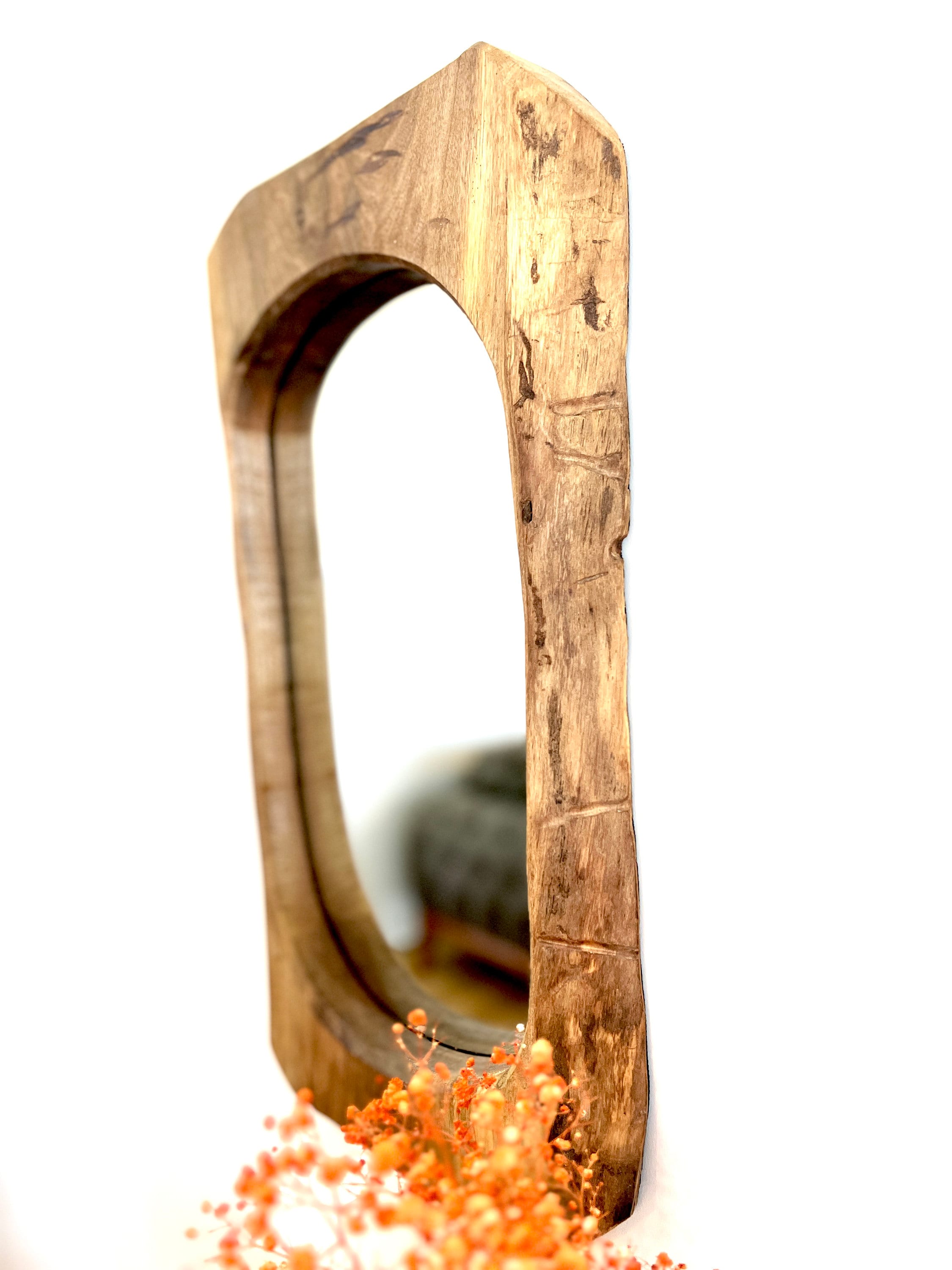 Mirror Large Wood Mirror Mirror Wall Decor Home Decor - Etsy