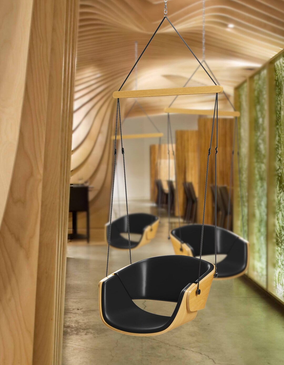 Aloha Swing 'lounge' for Lobby, Hotel, Patio. Luxury Rocking Hanging ...