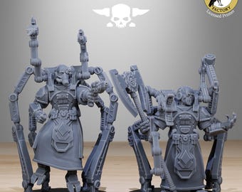 Scavenger Octapods (set di 2 miniature E) - Miniatura StationForge per wargame da tavolo, scala 28 mm