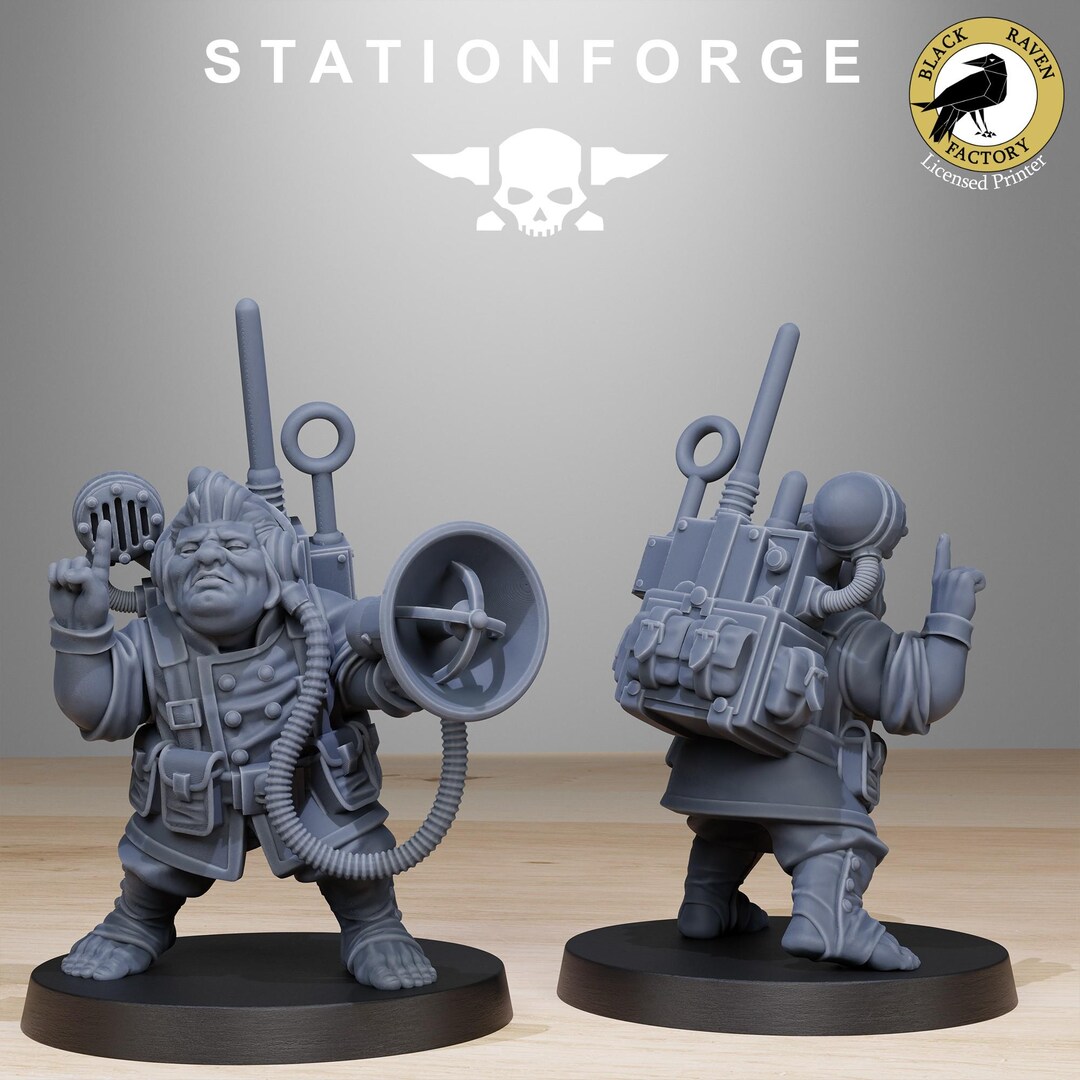 Stationforge GrimGuard Acolytes - Lot 10 Figurines 28mm Pour Jeu De Plateau - Compatibles WH40k - Allemagne