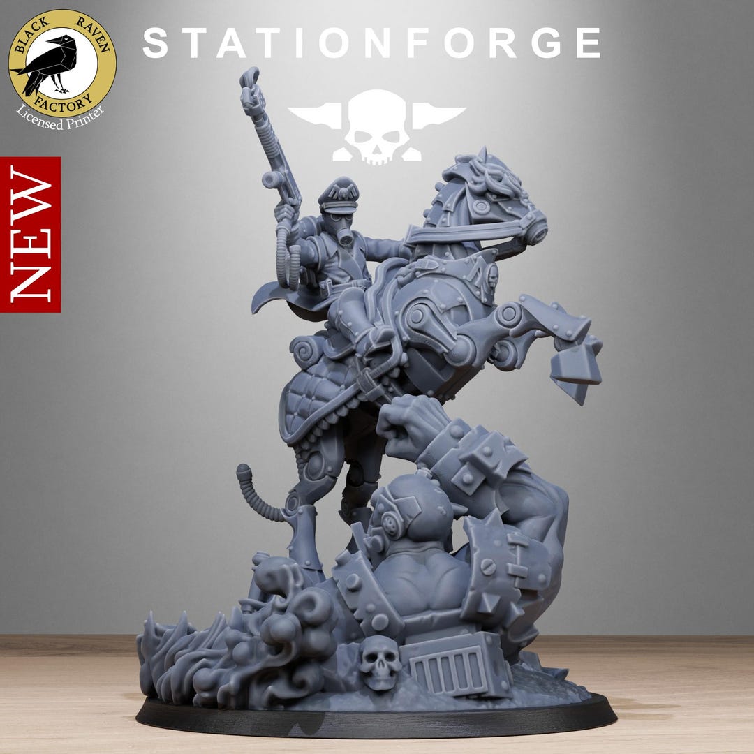 Stationforge Miniatures - Grimguard Infanterie Builder - 28mm Tabletop