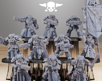 Socratis Elites (10 miniature) - Miniatura StationForge per wargame da tavolo, scala 28 mm