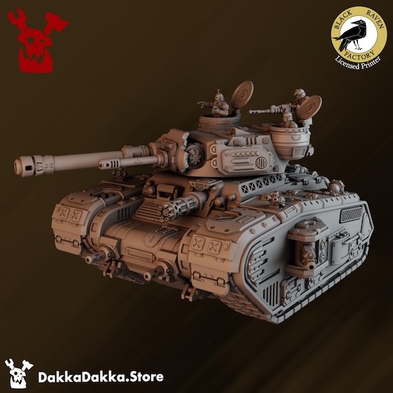 Medium Battle Tank Rapid Dagger RD-77 - Dakkadakka.store Miniature
