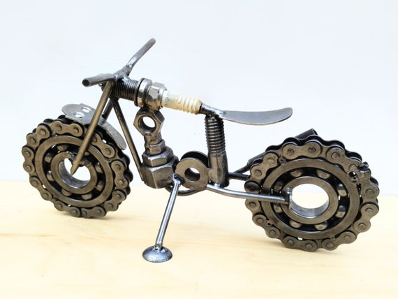 Vintage Iron Motorcycle Model - Retro Handicraft | Ubuy