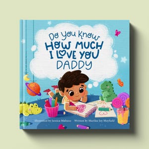 Gift for Dad from Child, First Christmas as Dad, Personalized Dad Birthday Gift, New Dad Gift, First Fathers Day, Personalized Book