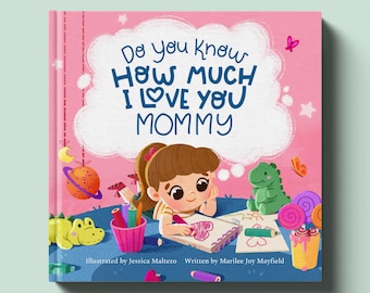 Gift for Mom, First Christmas as Mom, Mom Birthday Gift, Gift for Mom from Child, New Mom, Personalized Book for Mother, Mom Christmas Gift