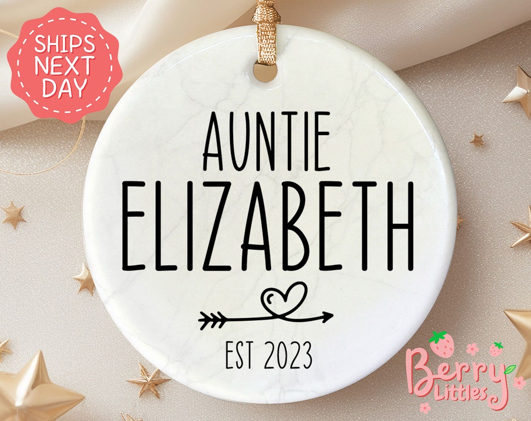 Aunt Christmas Ornament 