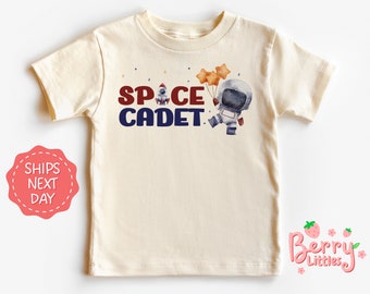 Space Cadet Outerspace Baby Reveal Shirt - Space Theme Baby, Toddler Shirt - Galaxy Natural Infant Shirt - Baby, Toddler Tee Gift BRY-0563