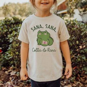 Sana, Sana, Colita de Rana Baby, Toddler, Kids Shirt - Cute Spanish Outfit for Latina Kids, Latino Kids - Natural Youth Shirt BRY-0876 image 2