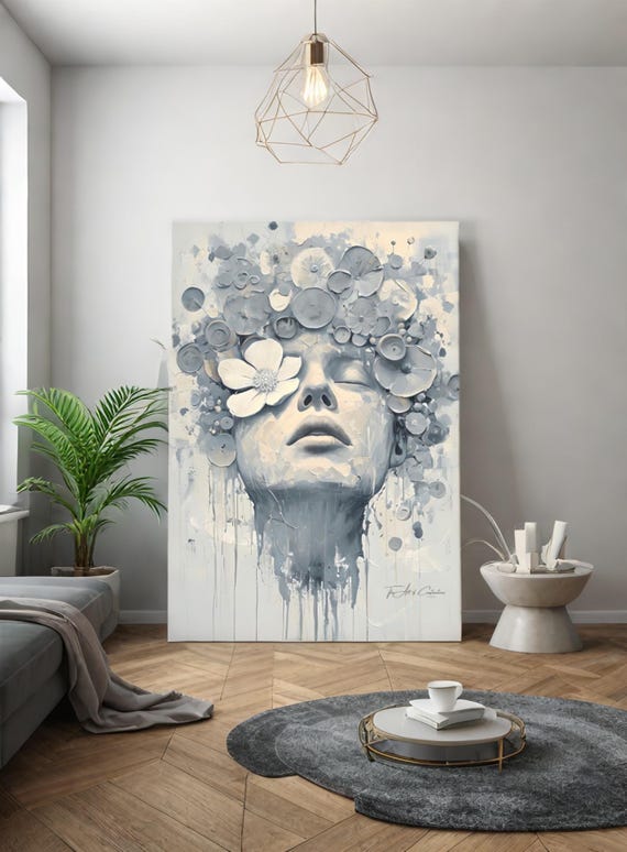 Essence of Elegance: Art Print - Canvas Artwork