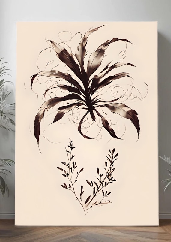 Organic Elegance: Botanical Monochromes 2