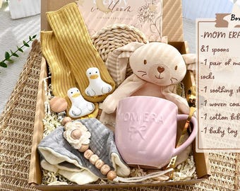 New Parents Gift Box,Gender Neutral Gift,MOM ERA New Baby Gift,Gender Reveal Gift,Pregnancy Gift, New MOM And Baby Gift Set,Postpartum Gift