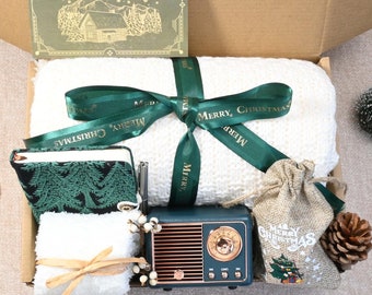Winter gift box,Cozy hygge gift box,Christmas gifts Gift Box with Blanket,Love You Hygge Gift Box,Winter gift basket,Christmas Care Package