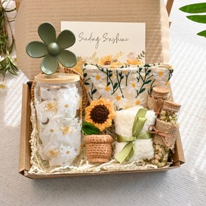 Classy Box For Women,Sending Sunshine Gift,Warm And Cozy Gift Box With Blanket,Hygge Gift Box For Her,Sympathy Gift Box,Hug in a box