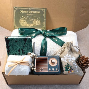 Christmas gifts Gift Box,Hygge Gift Box with Blanket,Love You Hygge Gift Box,Perfectly Gifted Box for Women,Winter giftbox,Sending a hug