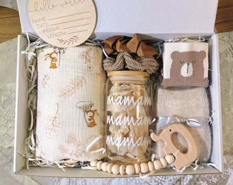 Mom and baby gift set with blanket,New mom gift, pregnancy gift,  baby shower gift, Baby Hamper,new mom gift, postpartum gift for new mom