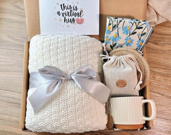 Warm and Cozy Gift Box With Blanket,Hygge Gift Box For Her,Hello Fall gift box,Warm and cozy gift box,Hug in a box,Mother's day gift