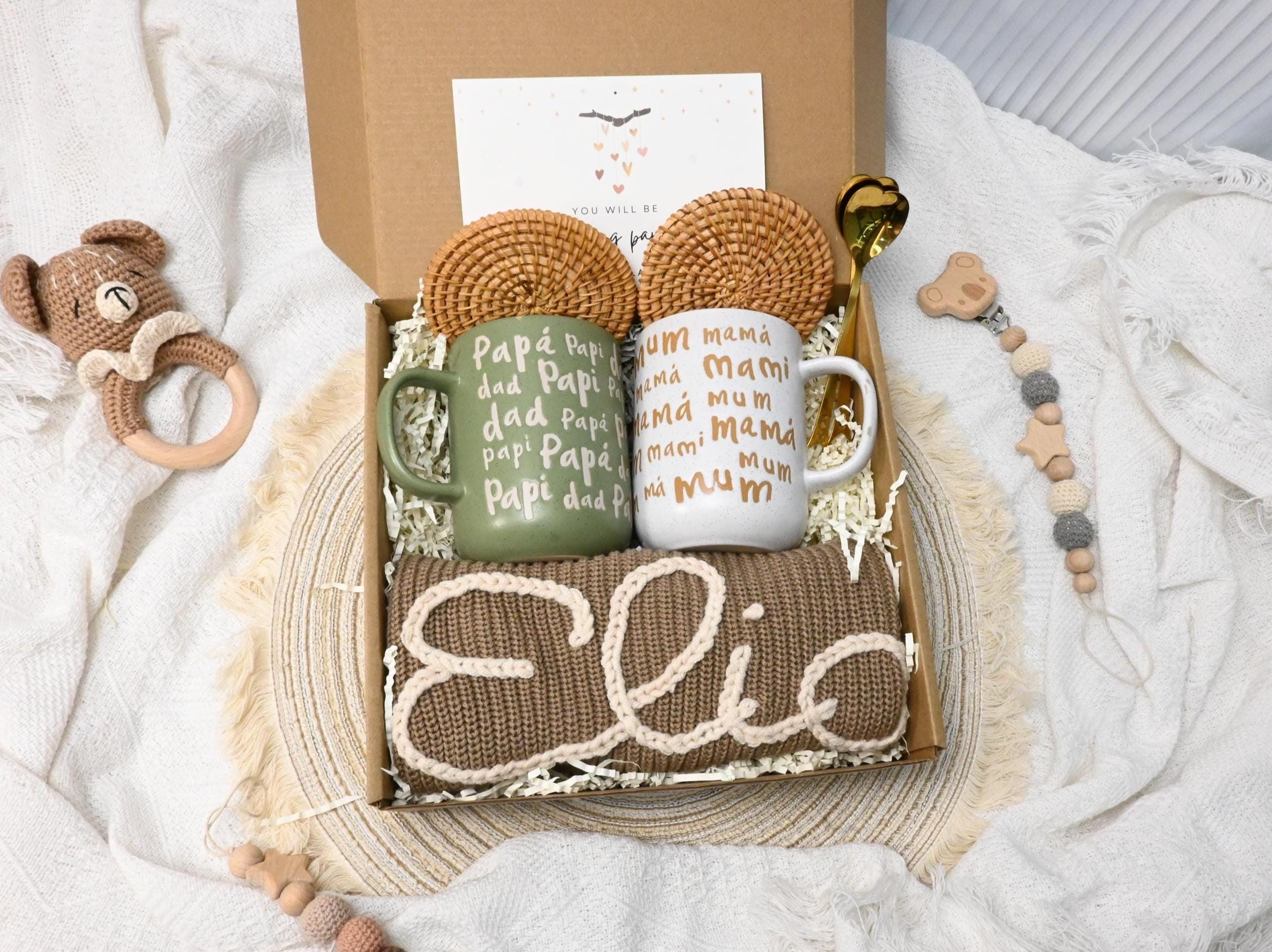 22 Best Push Gifts for New Moms: A Complete Guide 13 New Parents Gift Box with Custom Sweater,Gender Neutral Gift,New…