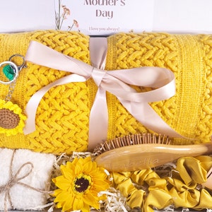 Mother's DayGifts-Sunflower Gift Set for Women,gifts love wellnesscare packages for collegestudents,Gifts for Wife,Birthday gifts for women,