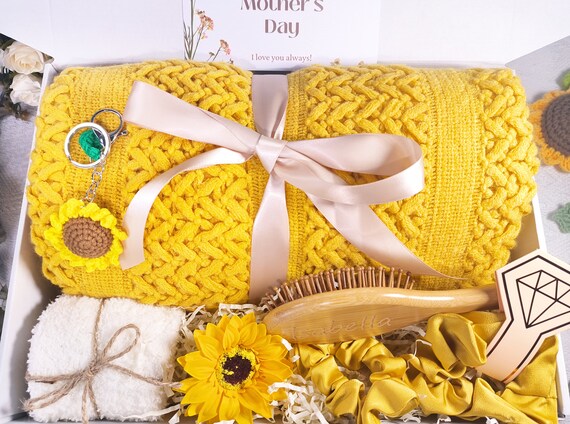 MuttertagGeschenk-Sonnenblume Geschenk-Set für Frauen,Geschenk-Liebe-Wellness-Pflegepaket für Studenten,Geschenk für Frau,Geburtstagsgeschenk für Frauen,